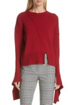 Women's Robert Rodriguez Deconstructed Sweater - Red