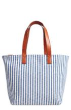 Sole Society Linds Fabric Tote - Blue