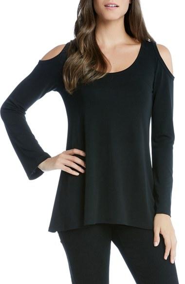 Women's Karen Kane Cold Shoulder Top