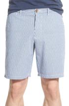 Men's 1901 'thurston' Seersucker Shorts - Blue
