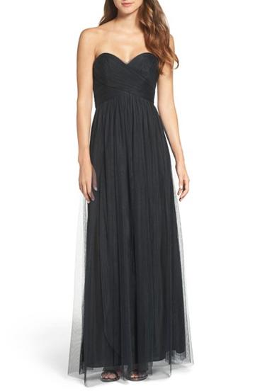 Women's Wtoo Strapless Tulle Gown