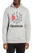 Men's Reebok Classic Star Graphic Hoodie - Grey