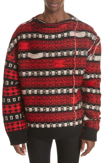 Men's Calvin Klein 205w39nyc Wool Sweater - Black
