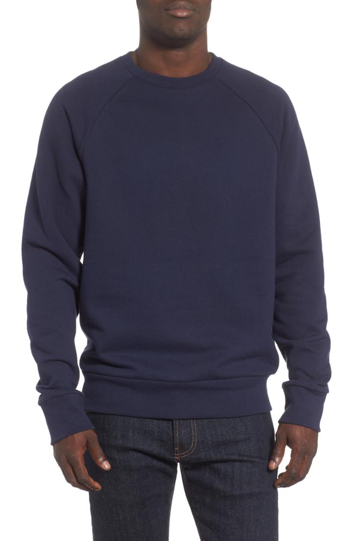 Men's Ryu Core Fleece Crewneck - Blue