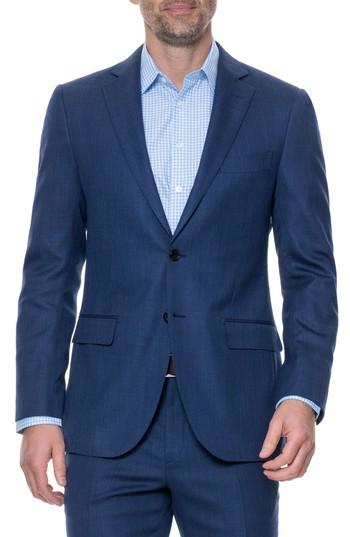 Men's Rodd & Gunn Newbridge Regular Fit Stretch Wool Blazer - Blue