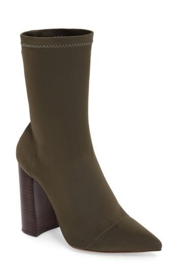 Women's Tony Bianco Diddy Stretch Bootie .5 M - Beige