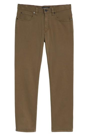 Men's Bugatchi Five-pocket Straight Leg Pants X 30 - Green
