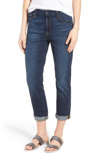 Women's Jen7 Rolled Straight Leg Crop Jeans
