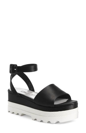Women's Miu Miu Platform Sandal Us / 39eu - Black