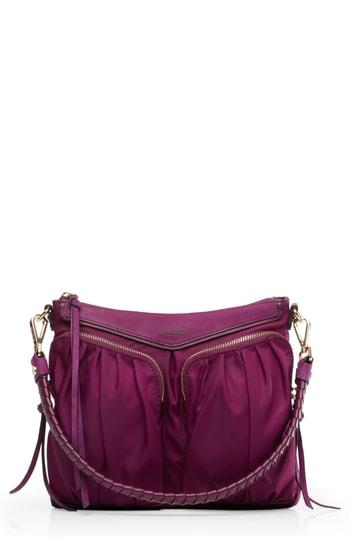 Mz Wallace Thompson Bedford Nylon Hobo - Burgundy
