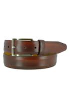 Men's Remo Tulliani Jackson Leather Belt - Burgundy