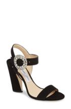 Women's Jimmy Choo Mischa Crystal Buckle Sandal Us / 36eu - Black