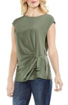 Women's Vince Camuto Tie Front Blouse - Green
