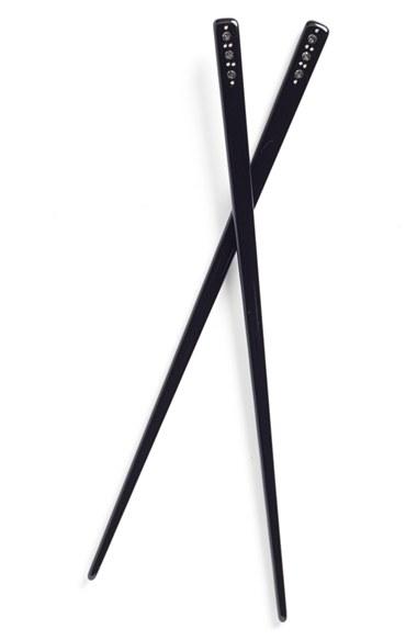 L. Erickson Swarovski Crystal Hair Sticks