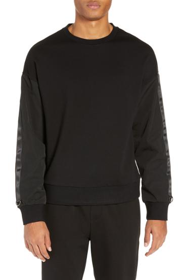 Men's River Stone Fleece Sweatshirt - Black
