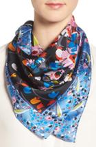 Women's Echo Floral Silk Square Scarf