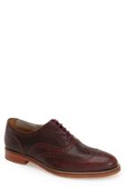 Men's J Shoes 'charlie ' Wingtip Oxford, Size 8 M - Brown