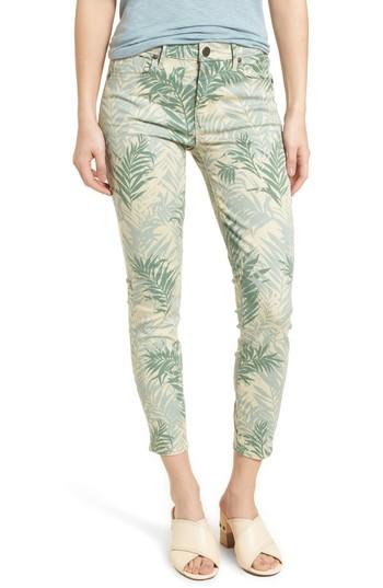 Women's Parker Smith Ava Crop Skinny Jeans - Green