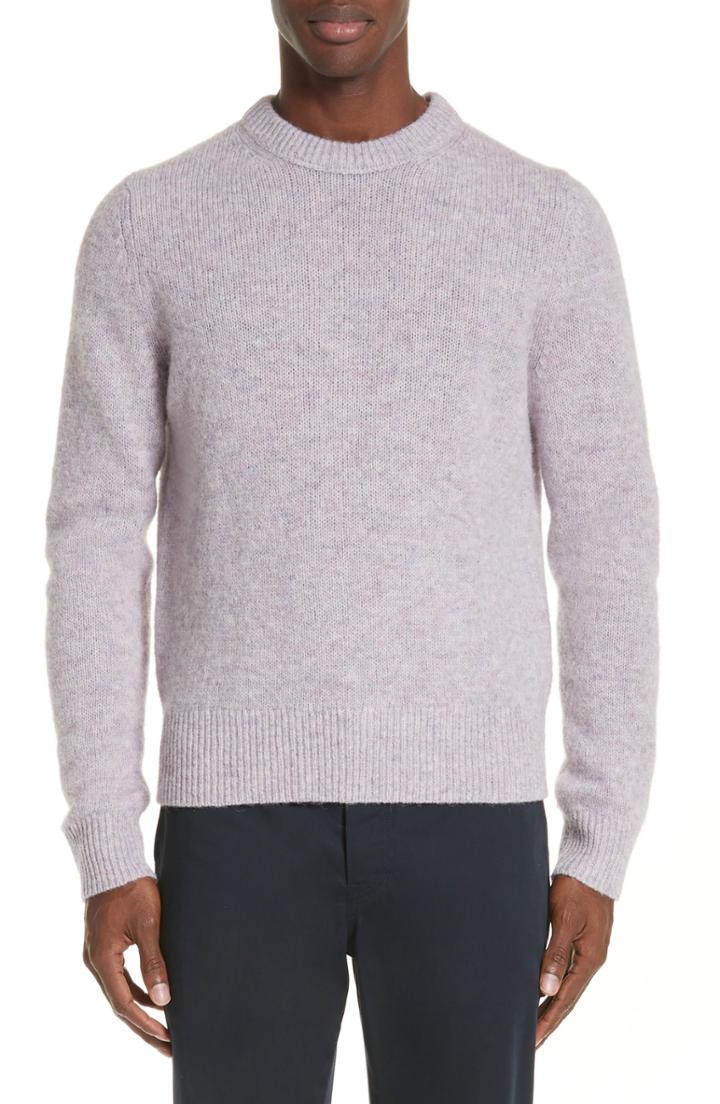 Men's Acne Studios Kai Wool Sweater - Purple