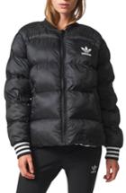 Women's Adidas Originals Super Star Reversible Jacket - Black
