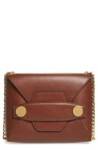 Stella Mccartney Small Faux Leather Crossbody Bag - Brown