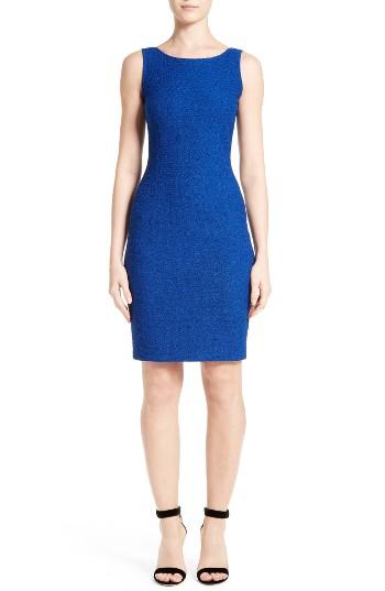 Women's St. John Collection Newport Knit Sheath Dress