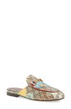 Women's Gucci 'princetown' Floral Print Mule Loafer