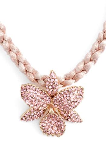Women's Nina Orchid Swarovski Crystal Pendant Necklace