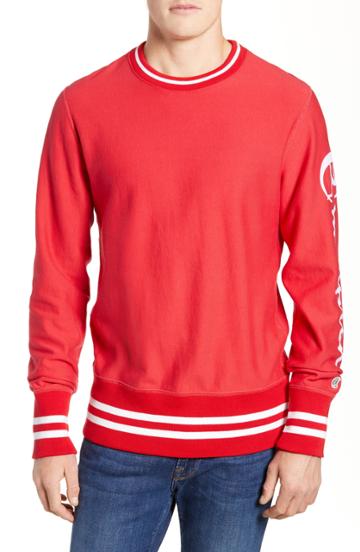 Men's Champion + Todd Snyder Crewneck Sweatshirt - Red