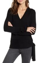Women's Chelsea28 Side Tie V-neck Sweater