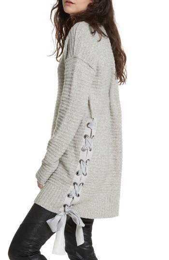 Women's Free People Heart It Laces Sweater