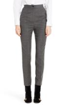 Women's Dolce & Gabbana Stretch Wool Flannel Pants Us / 46 It - Grey