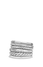 Women's David Yurman 'stax' Wide Diamond Ring