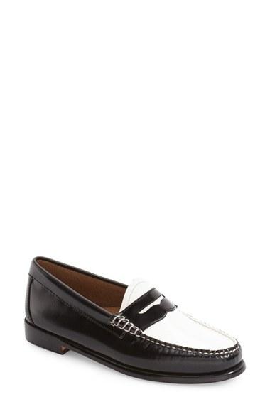 Women's G.h. Bass & Co. 'whitney' Loafer .5 M - Black