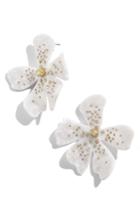 Women's Baublebar Perla Resin Flower Earrings
