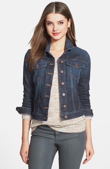 Women's Kut From The Kloth 'helena' Denim Jacket - Blue