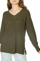 Women's Sanctuary Amare Shaker Sweater, Size - Green