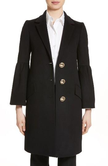 Women's Burberry Samborne Juliet Sleeve Jacket - Black