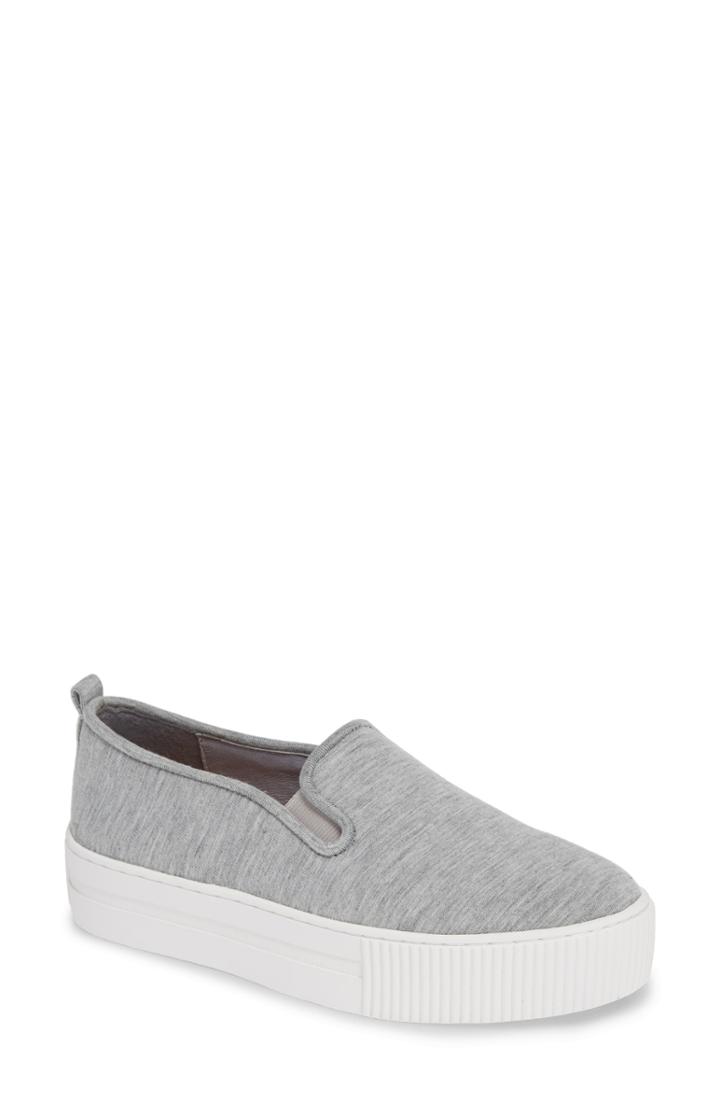 Women's Halogen Baylee Platform Slip-on Sneaker .5 M - Grey