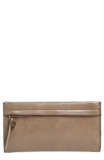 Women's Hobo Rubia Continental Wallet - Grey