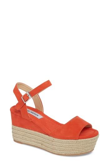 Women's Steve Madden Kianna Espadrille Wedge Sandal M - Pink