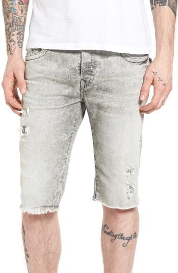 Men's True Religion Brand Jeans Rocco Cutoff Denim Shorts