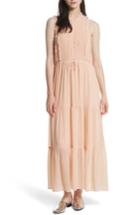 Women's Rebecca Minkoff Ami Maxi Dress, Size - Pink