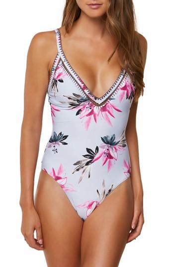 Women's O'neill Sydney One-piece Swimsuit - White