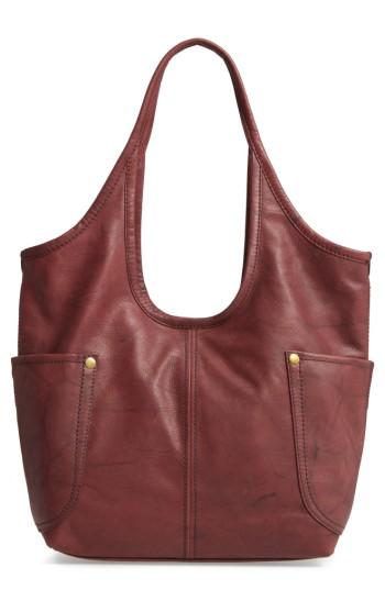 Frye Campus Rivet Leather Shoulder Bag - Brown