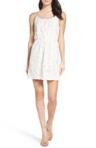 Women's Charles Henry Cami Lace Fit & Flare Dress