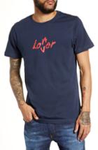 Men's Wesc Max Lo-er Graphic T-shirt - Blue
