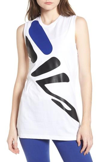 Women's Fila Kelsey Muscle Tank - White