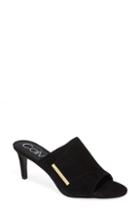 Women's Calvin Klein Carine Genuine Calf Hair Mule M - Black