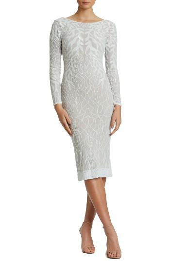 Women's Dress The Population Catalina - White